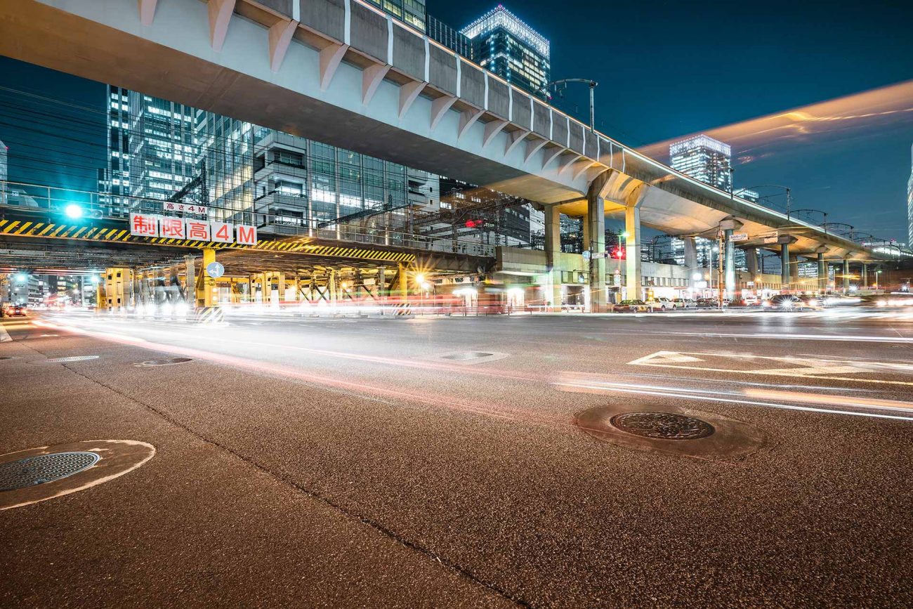 Tokyo HDRi Cityscape CGI Backplate