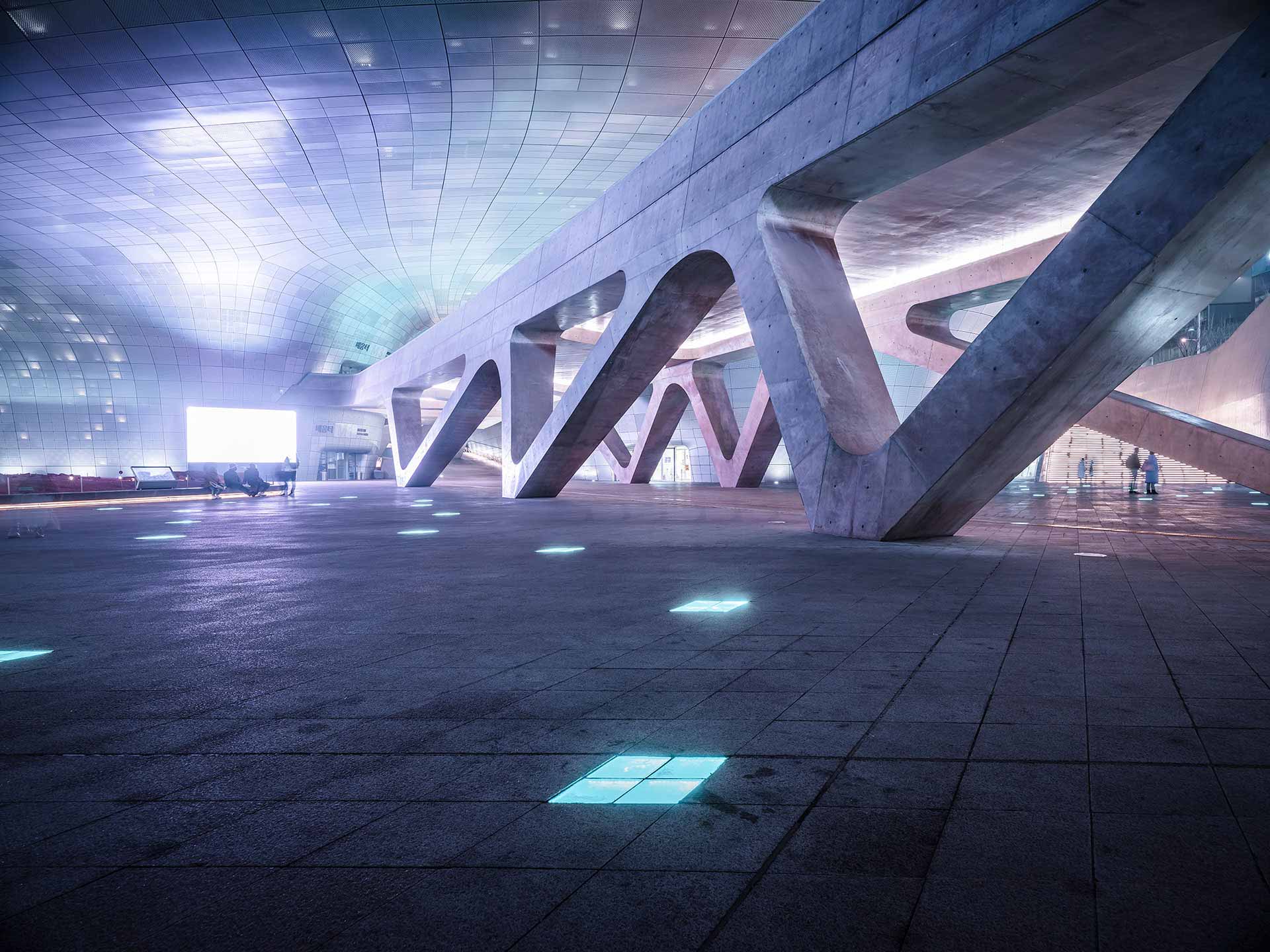 Philipp Schumacher Futuristic Architecture CGI Backplates with HDR Spheres