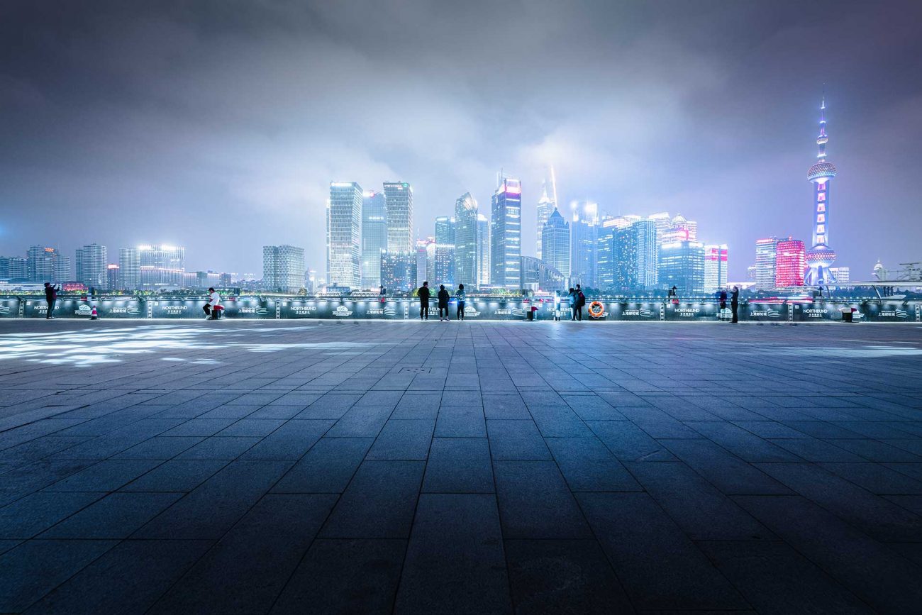 Shanghai HDRi Skyline backdrop