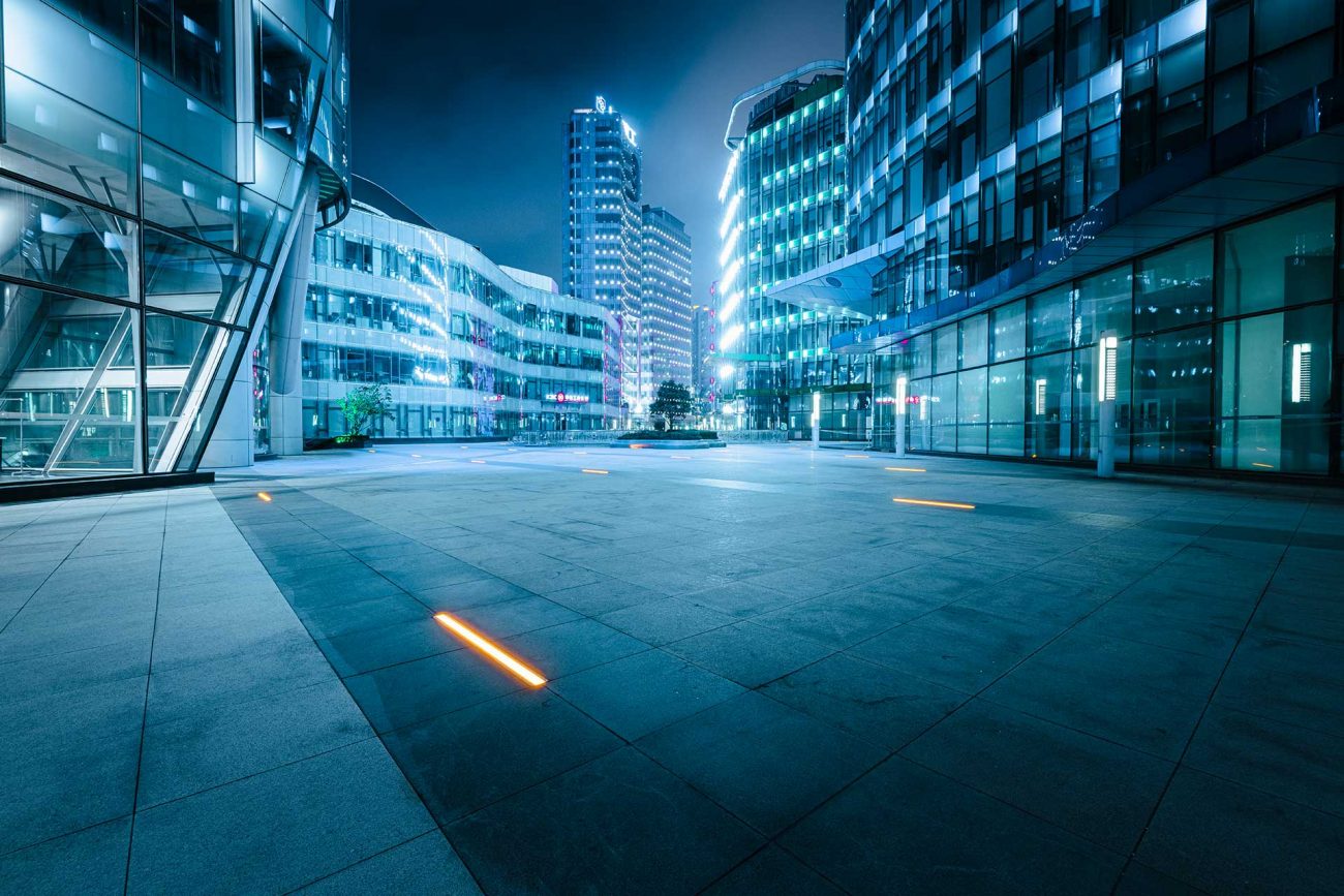 Shanghai Night Lights cgi ready