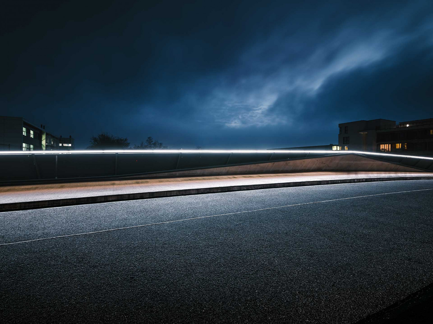 Modern Bridge HDR Architecture Background
