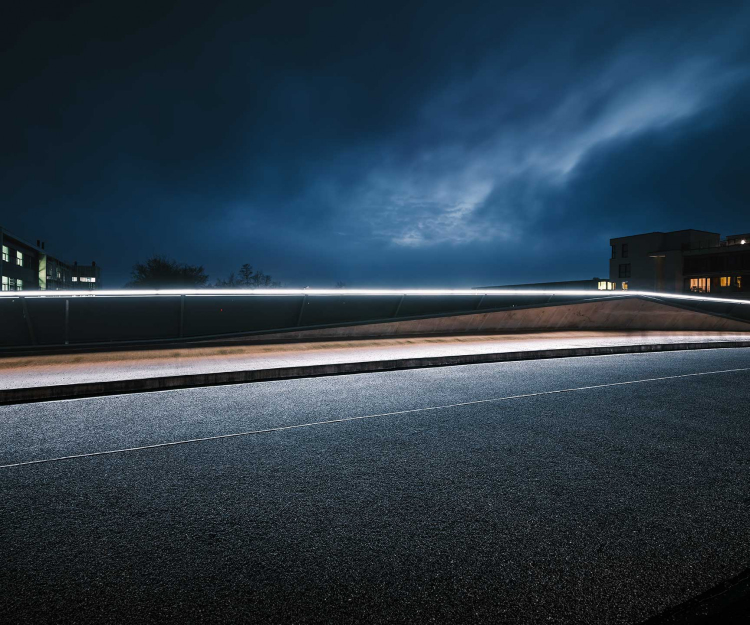 Modern Bridge HDR Architecture Background