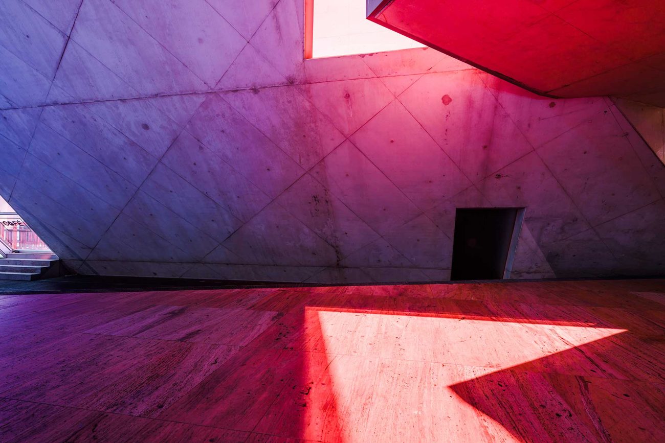 Colorfull night HDRi scene