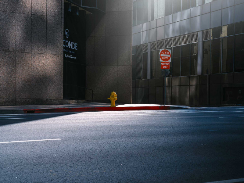 Los Angeles urban CGI cityscape