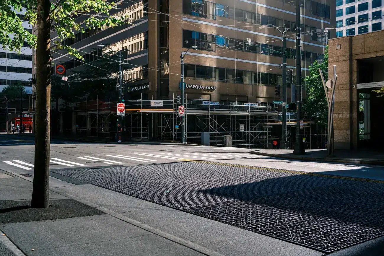 Seattle Urban Cityscape automotive CGI background