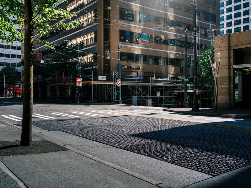 Seattle Urban Cityscape automotive CGI background 