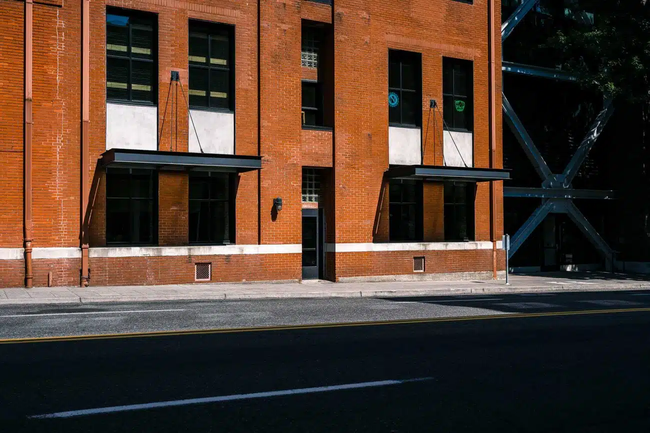 Portland urban loft living background