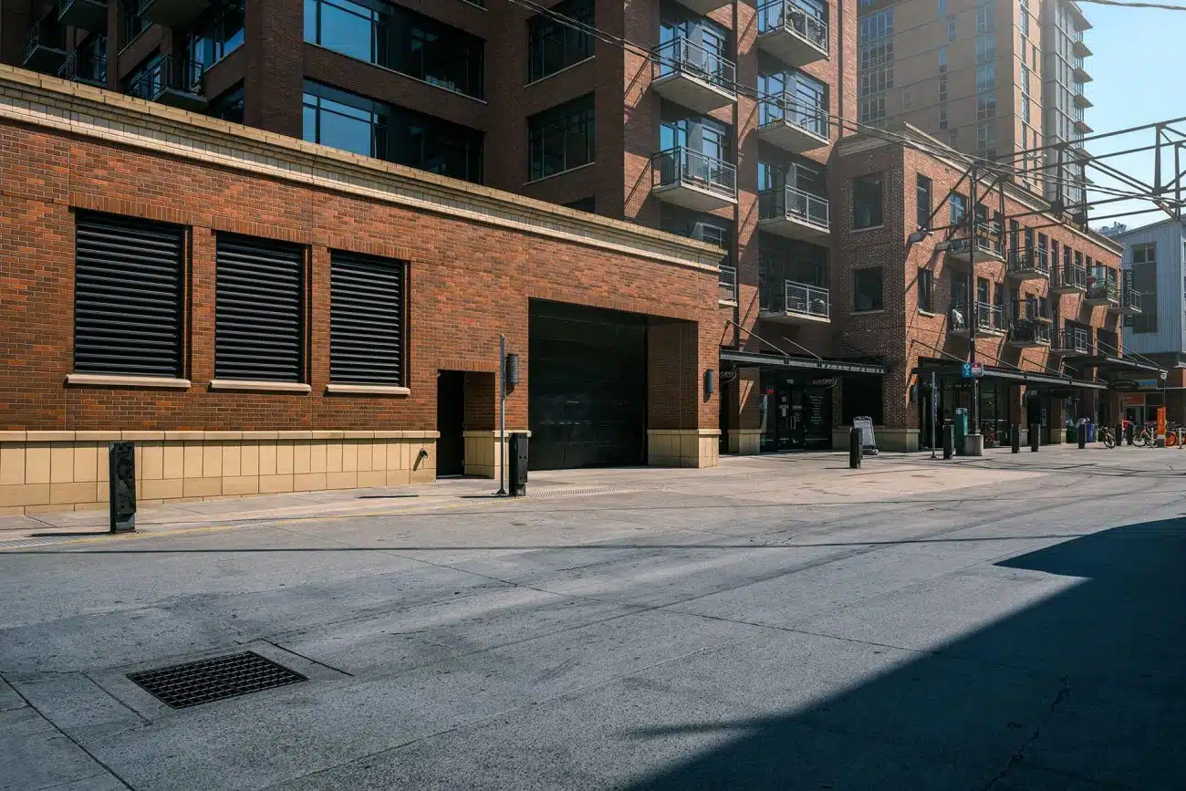 Portland Urban Cityscape automotive CGI background