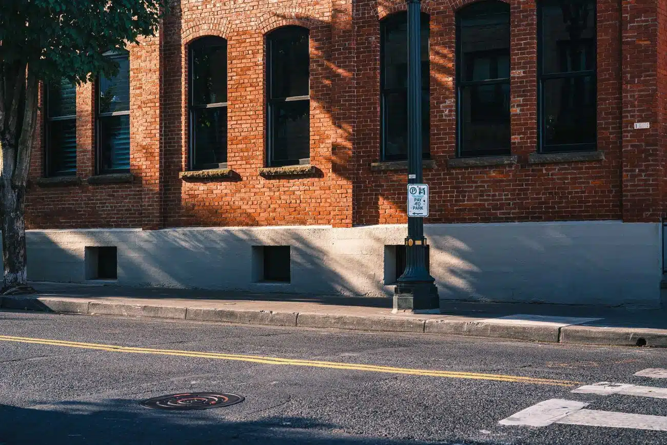 Portland Urban Cityscape CGI backplate