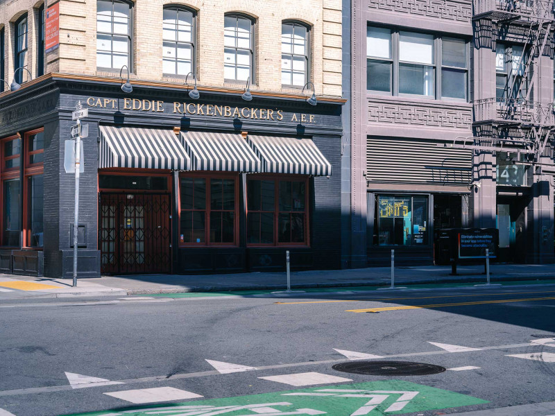 San Francisco Urban Cityscape automotive background